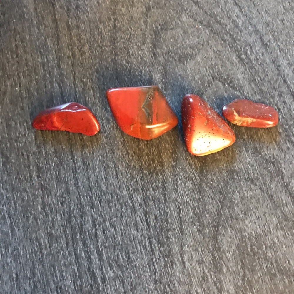 4 chestnut jasper stones - Picture 3 of 3